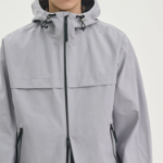 Theory Men Outer Blend Active Hood Jacket - Dark Vapor