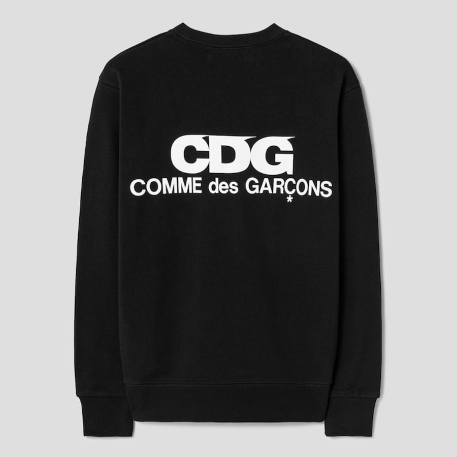 CDGCDGCDG Logo Printed Sweatshirt – Black