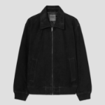 Theory Men Reece Wyatt Leather Jacket - Black