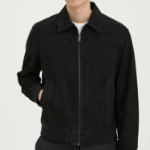 Theory Men Reece Wyatt Leather Jacket - Black