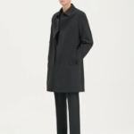 Theory Men New Tailor Balmac Trench Coat - Deep Black
