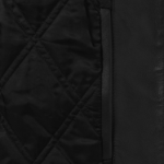 Theory Men Grain Leather Workwear Jacket — Black