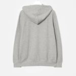 PLAY COMME des GARÇONS Red Heart Wappen Hoodie – Grey