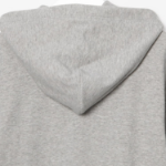 PLAY COMME des GARÇONS Red Heart Wappen Hoodie – Grey