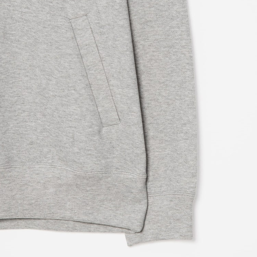 PLAY COMME des GARÇONS Red Heart Wappen Hoodie – Grey