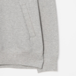 PLAY COMME des GARÇONS Red Heart Wappen Hoodie – Grey