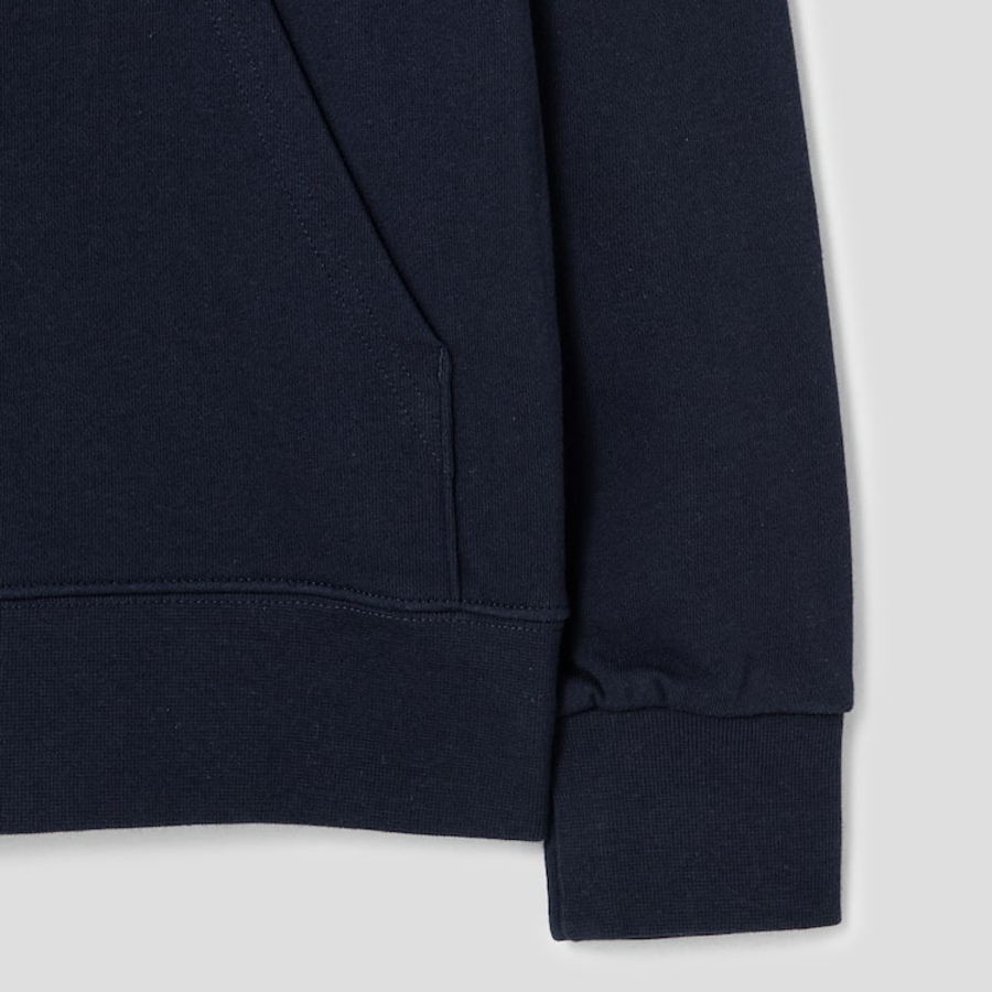 CDGCDGCDG Logo Printed Hoodie – Navy