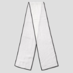 8 seconds Sheer Skinny Tipping Scarf - Ivory