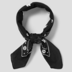 8 seconds Phantom Square Bandana - Black