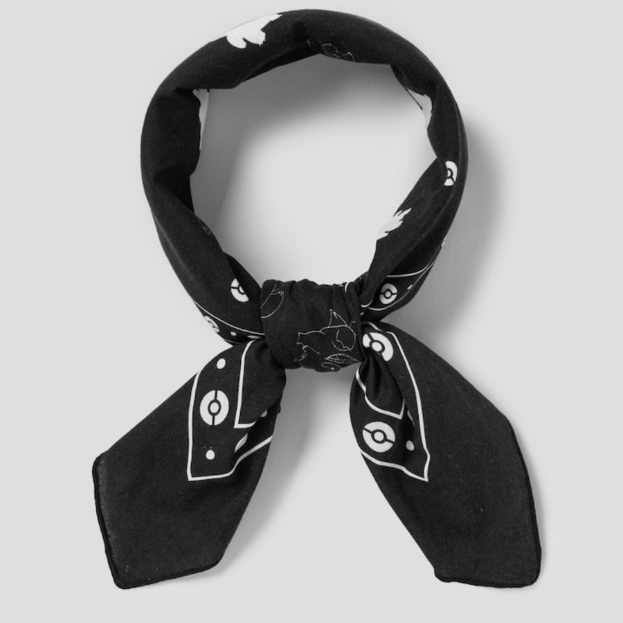 8 seconds Phantom Square Bandana - Black