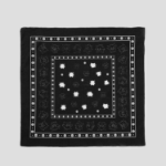 8 seconds Phantom Square Bandana - Black