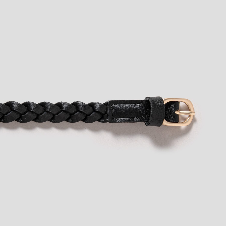 8 seconds 15mm Webbing Belt - Black