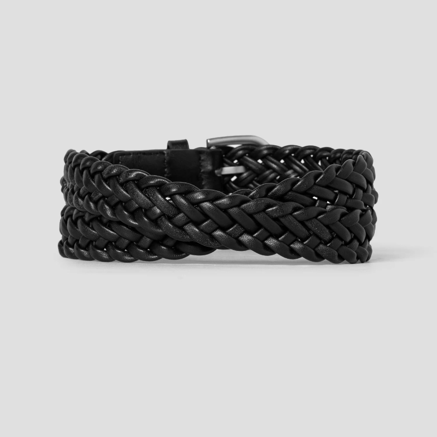 8 seconds 25mm Webbing Belt - Black