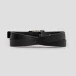 8 seconds 20mm Square Buckle Belt - Black —