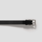 8 seconds 20mm Square Buckle Belt - Black —