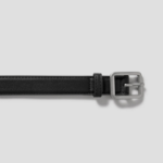 8 seconds 25mm Square Buckle Belt - Black