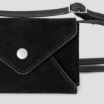 8 seconds Card Wallet Layered Belt - Black