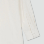 JAJU Henley Neck Shirt – Ivory