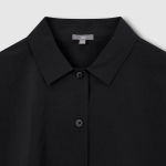 JAJU Crisp Short Sleeve Shirt – Black