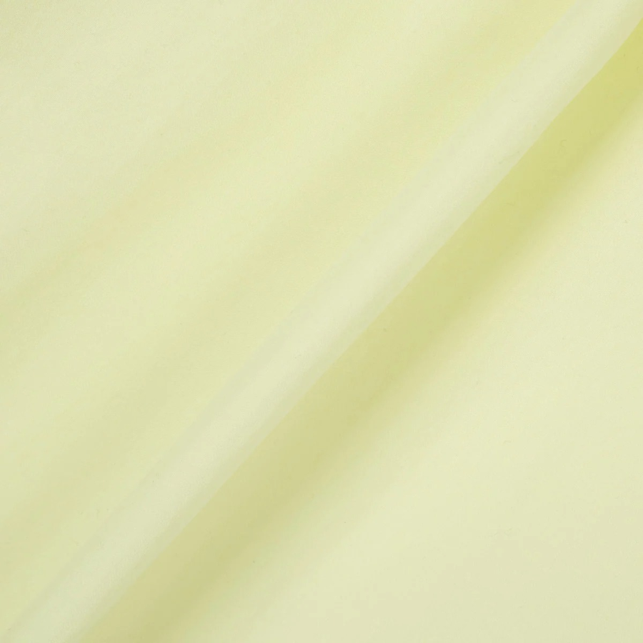 JAJU Structured Semi-Loose Fit Shirt – Yellow