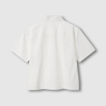 JAJU Crisp Short Sleeve Shirt – White