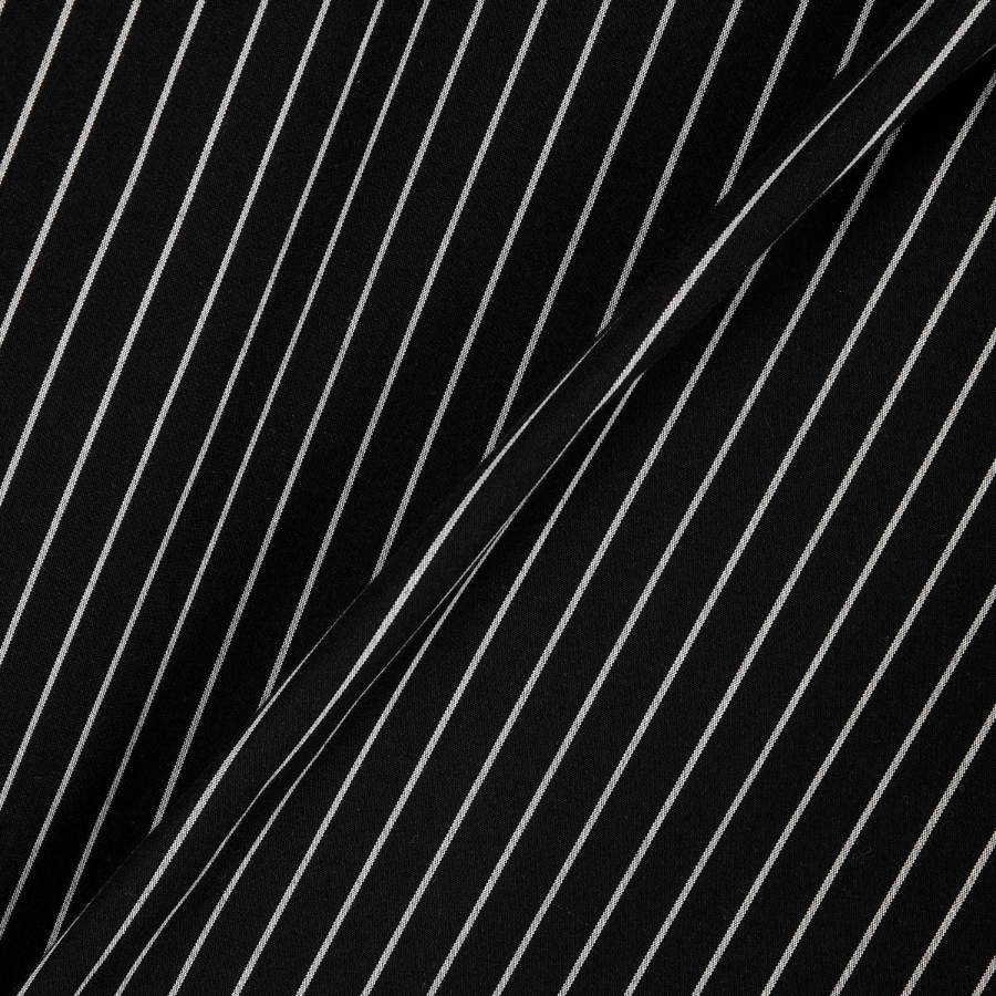 JAJU Structured Semi-Loose Fit Shirt – Jet Black