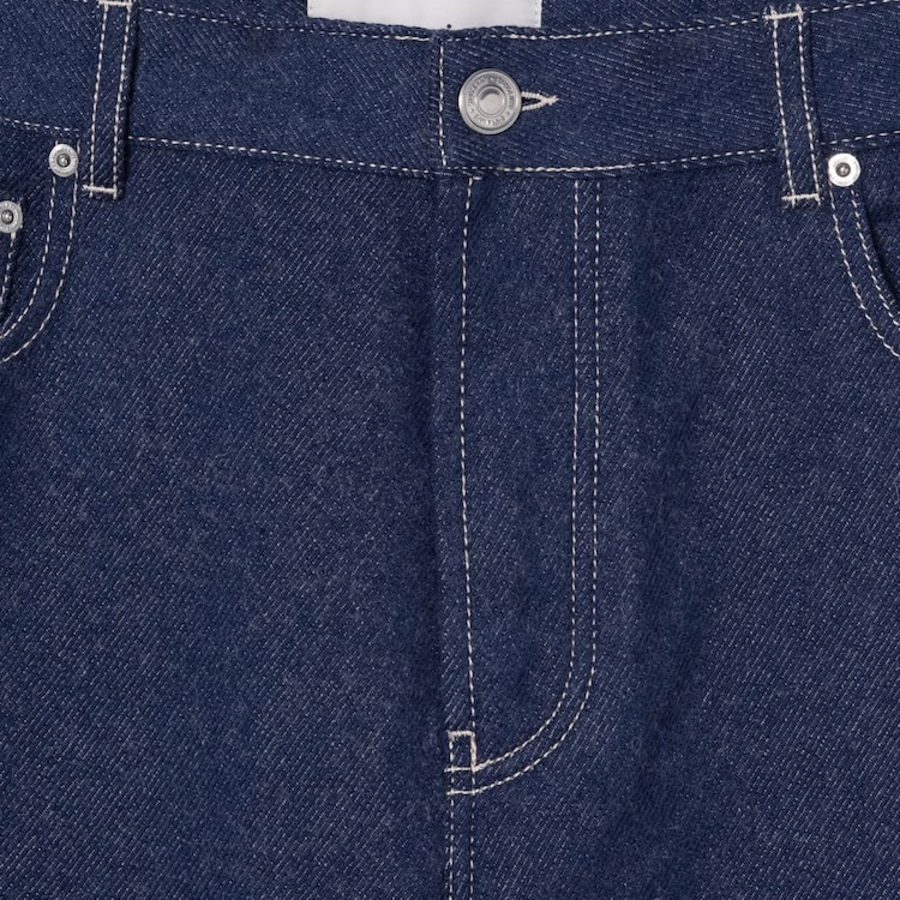 ami Ws Large Fit Jeans – Marine