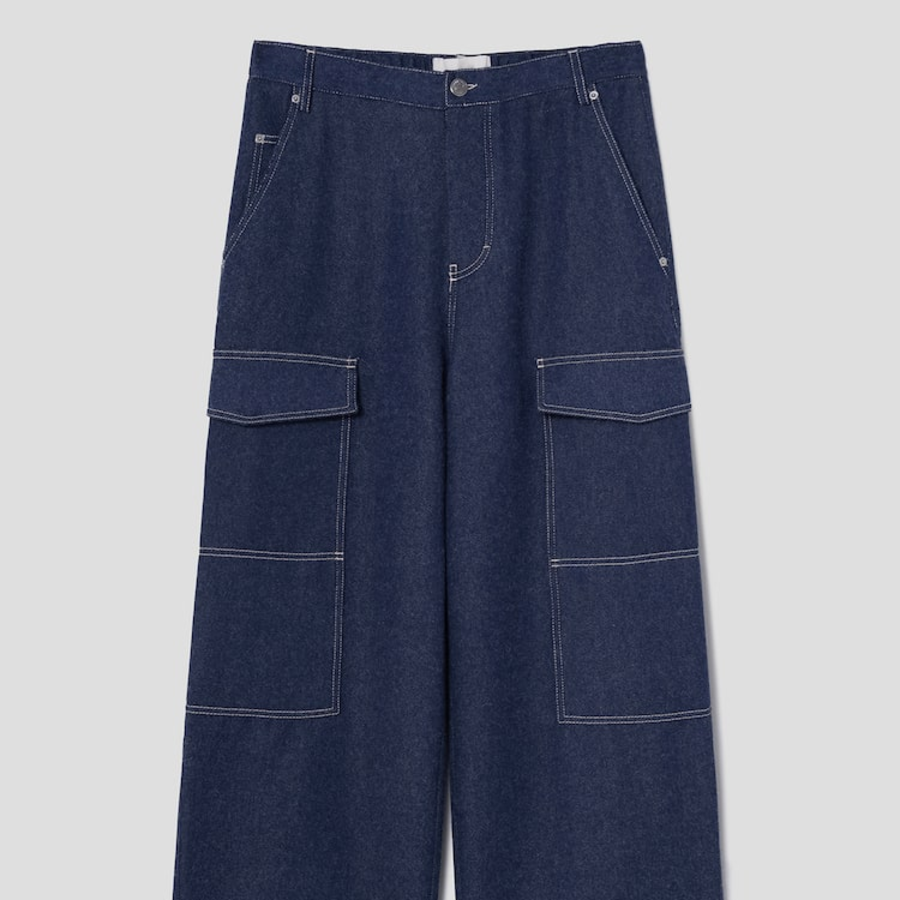 ami (Unisex) Ws Worker Baggy Pants – Marine