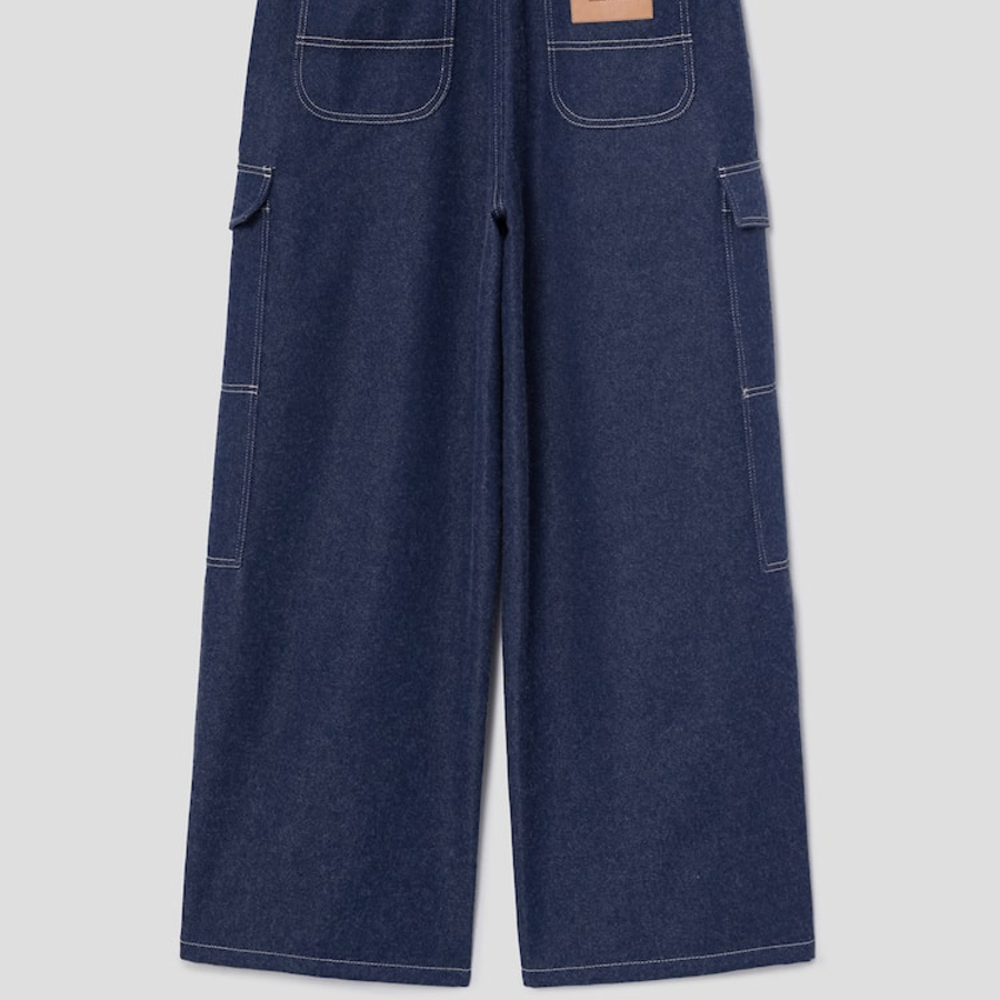 ami (Unisex) Ws Worker Baggy Pants – Marine