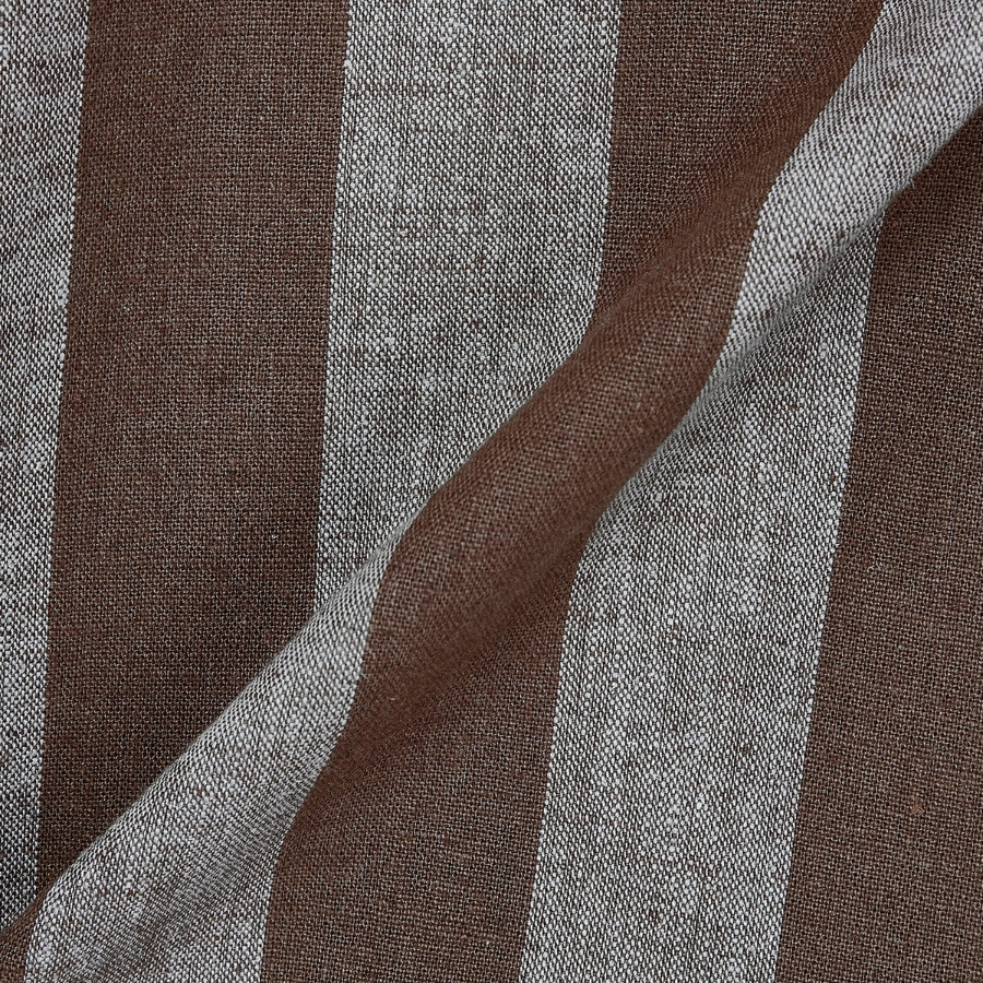 JAJU Stripe Pocket Shirt – Light Brown