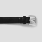8 seconds 25mm Buckle Stitch Belt — Black —