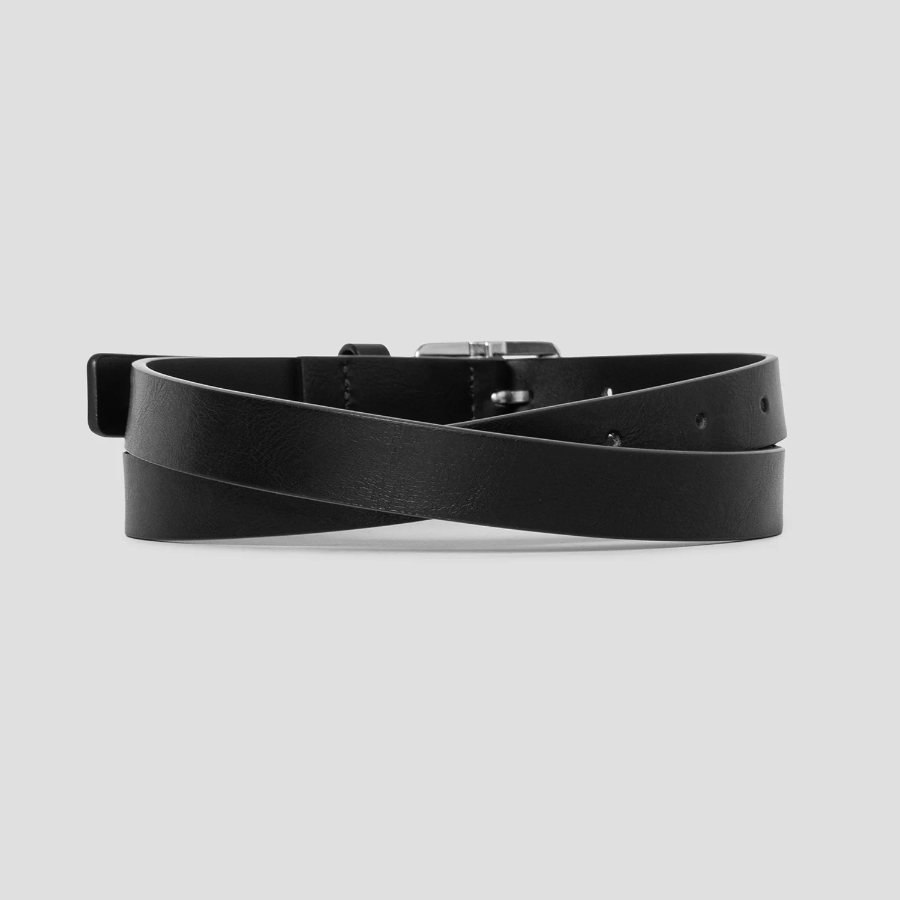 8 seconds 20mm Buckle Belt — Black