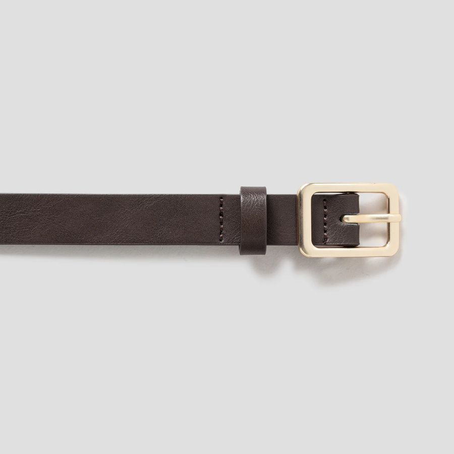 8 seconds 20mm Buckle Belt — Brown