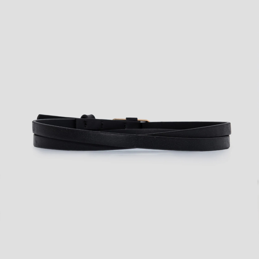 8 seconds 8mm Square Loop Belt — Black