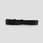 8 seconds 8mm Square Loop Belt — Black