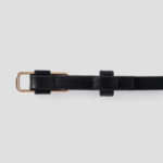 8 seconds 8mm Square Loop Belt — Black