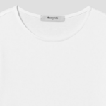 8 seconds Sheer Crop Short Sleeve T-shirt — White