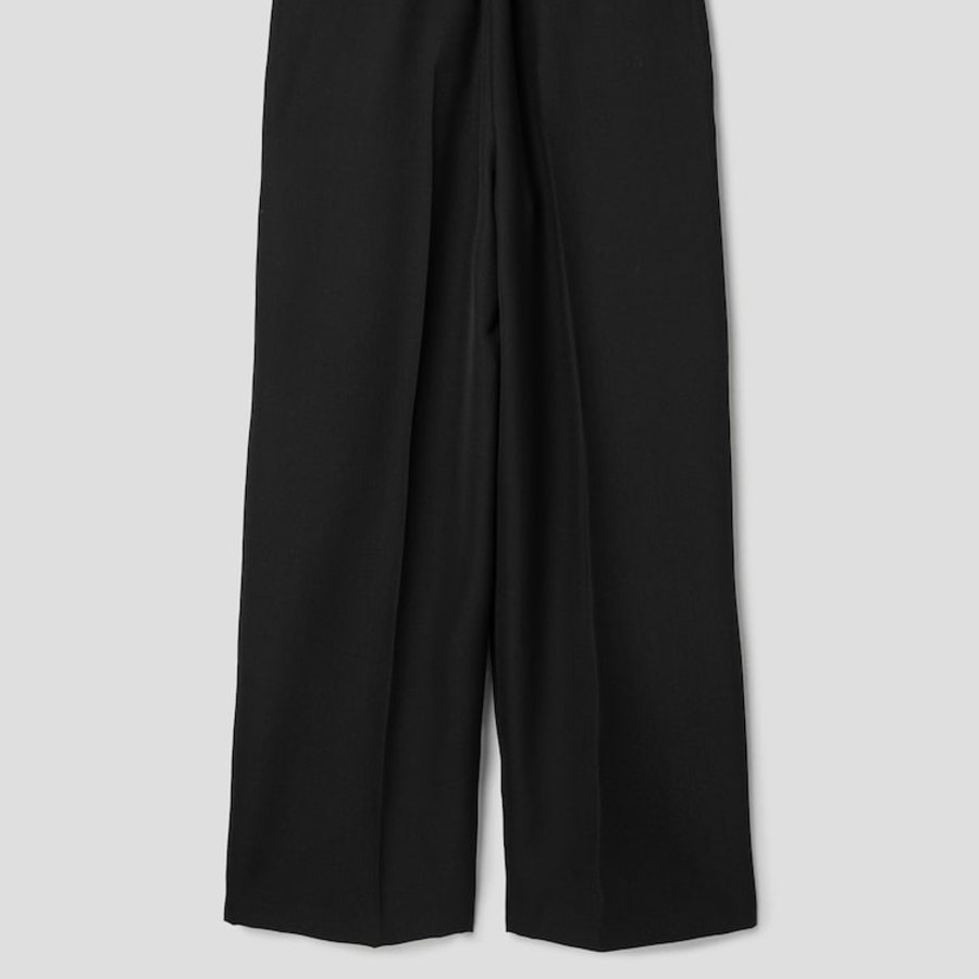 ami [Exclusive] (Unisex) Large Fit Trousers – Black