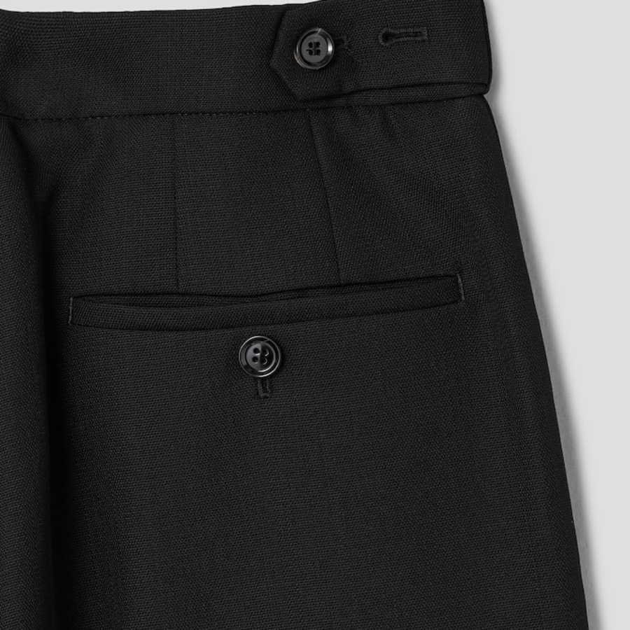 ami [Exclusive] (Unisex) Large Fit Trousers – Black