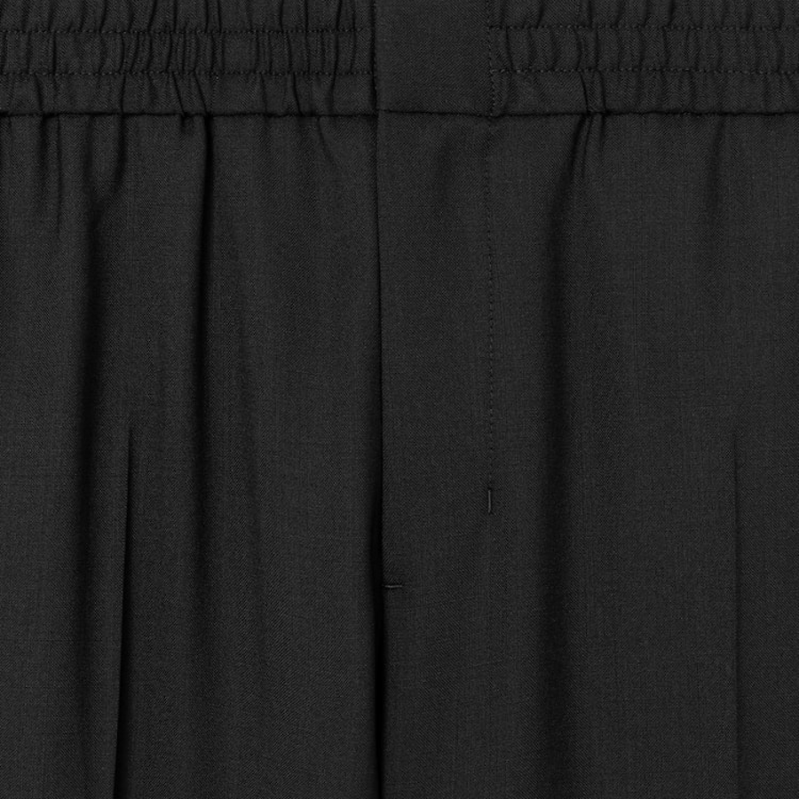 ami Elasticated Waist Pant – Black