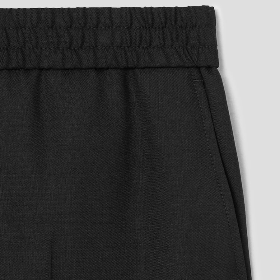 ami Elasticated Waist Pant – Black