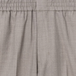 ami Elasticated Waist Pant – Beige