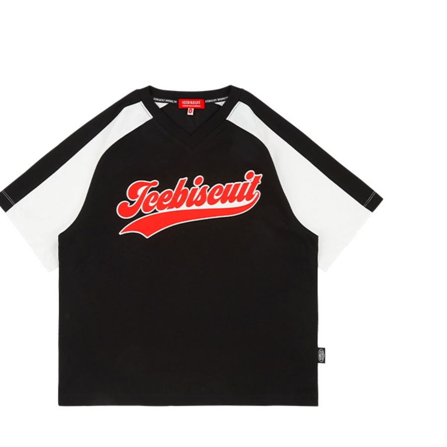 ICEBISCUIT [Junior] Color Block Point Raglan T-shirt_IB52TR529