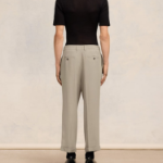 ami Men Carrot Fit Trousers – Beige