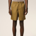 ami Ami Metal Elasticated Waist Shorts – Havana