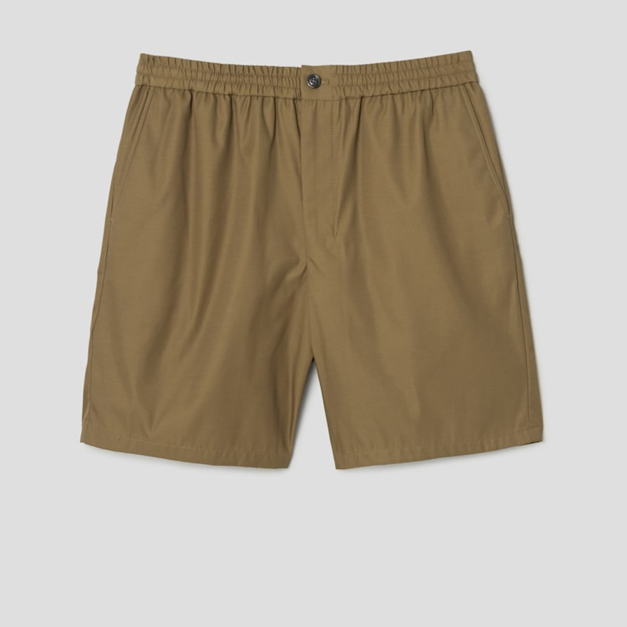 ami Ami Metal Elasticated Waist Shorts – Havana