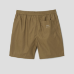 ami Ami Metal Elasticated Waist Shorts – Havana