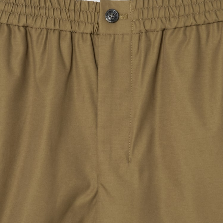 ami Ami Metal Elasticated Waist Shorts – Havana