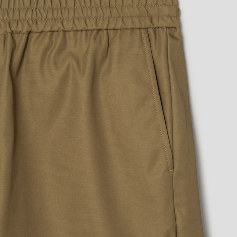 ami Ami Metal Elasticated Waist Shorts – Havana