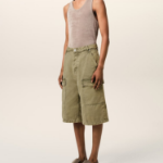 ami Denim Cargo Shorts – Laurel
